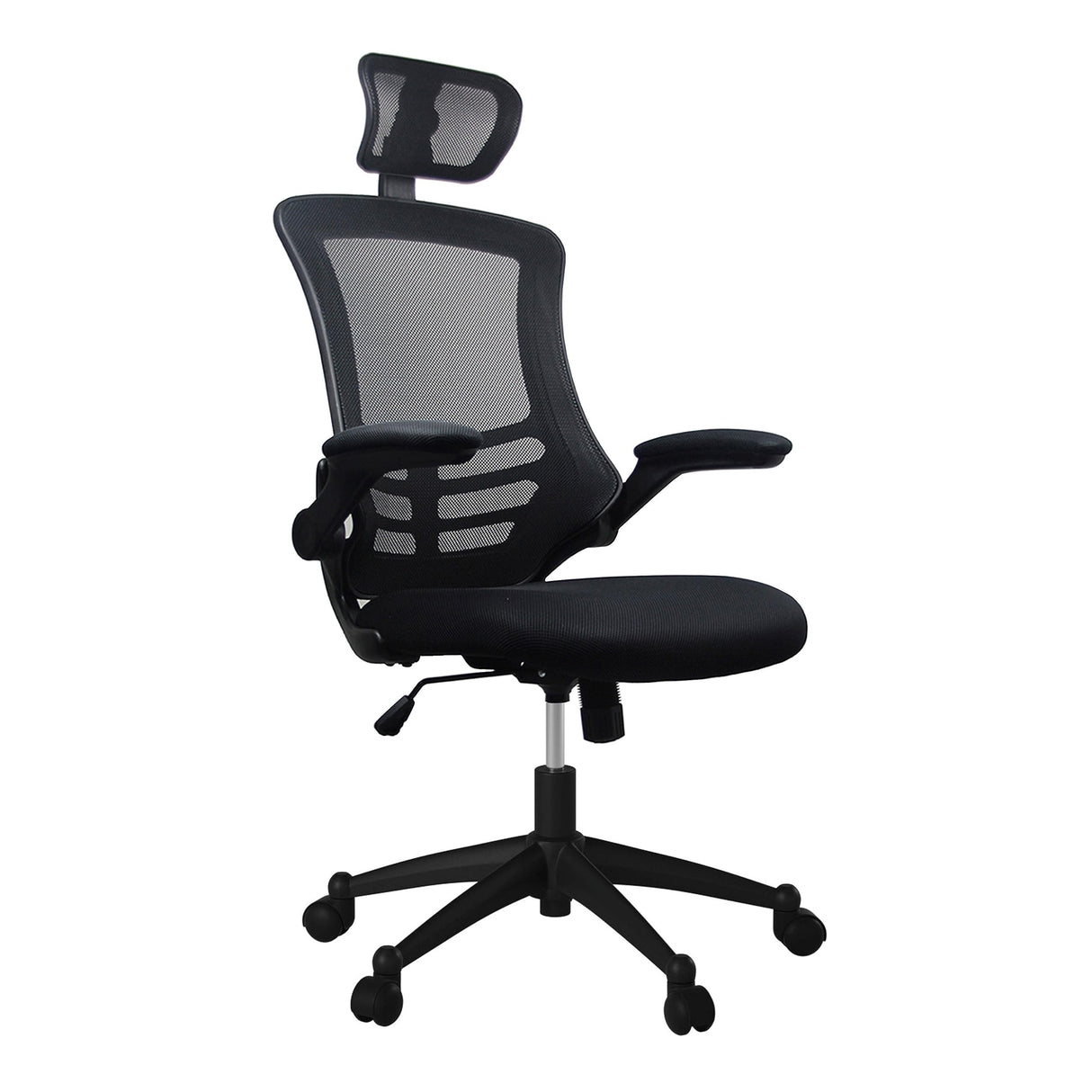 Modern Ergonomic High-Back Office Chair, Executive Mesh Home Office Chair with Adjustable Headrest