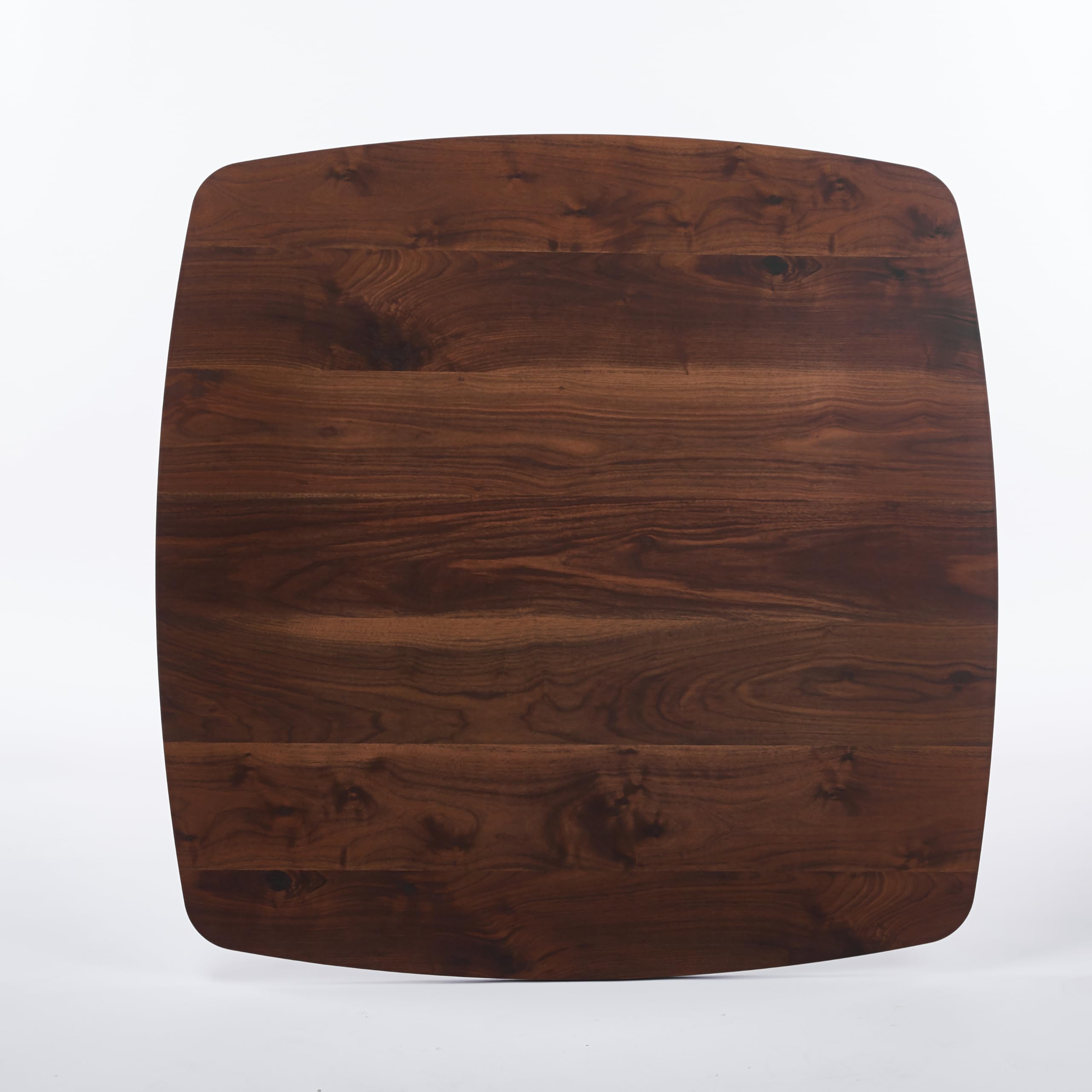 42 Inch Square Dining Table - Mid-Century Modern Pedestal Base