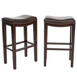 Christopher Knight Home Avondale Backless Bar Stools,12"D x 18.13"W x 30"H, 2-Pcs Set