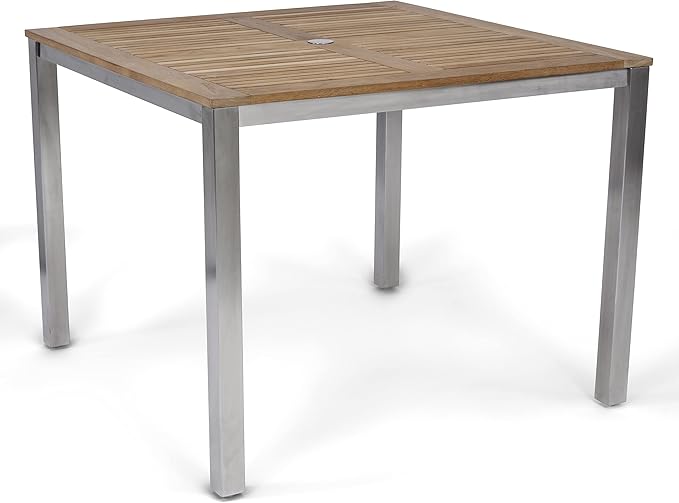 Aruba Brown Outdoor Dining Table