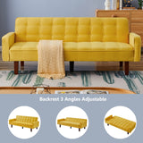 Futon Sofa Bed,Lounge Memory Foam Sleeper Couch Room,Convertible Loveseat