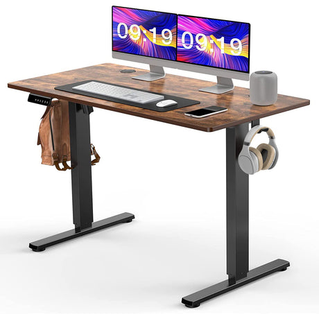 Standing Desk 40 x 24 Inches Electric Height Adjustable Home Office