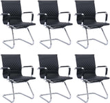 Office Guest Chairs Reception Chairs Waiting Room Chairs Set of 6 Conference Room