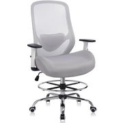 400lbs Heavy Duty Drafting Chair with Lumbar Support