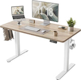 Standing Desk 47 x 24 inch, Electric Height Adjustable Desk with Splice Board