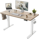 Standing Desk 47 x 24 inch, Electric Height Adjustable Desk with Splice Board