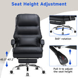 Office Chair, Big and Tall Office Desk Chair, Ergonomic Office Chair, 400LBS PU Leather