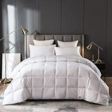 Down Comforter Blanket Duvet for Summer/Warm Weather,Ultra Soft Fabric, Lake Blue King Size