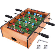 Mini Foosball Table (Upgrade) 20-Inch Foosball Table Adult Size Top Football/Soccer