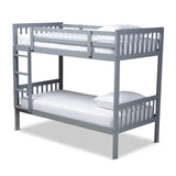 Bed, Single, Gray