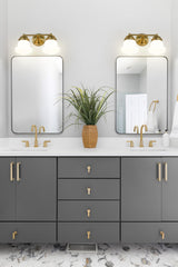735-2V-CH Vaughn Vanity, 2-Light 120 Total Watts, Chrome