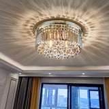 Crystal Chandelier, Modern Chandeliers,Flush Mount Chandelier,Ceiling Light Fixture,