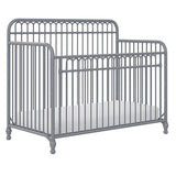 Ivy 3-in-1 Convertible Metal Crib, JMPA Certified, Gold