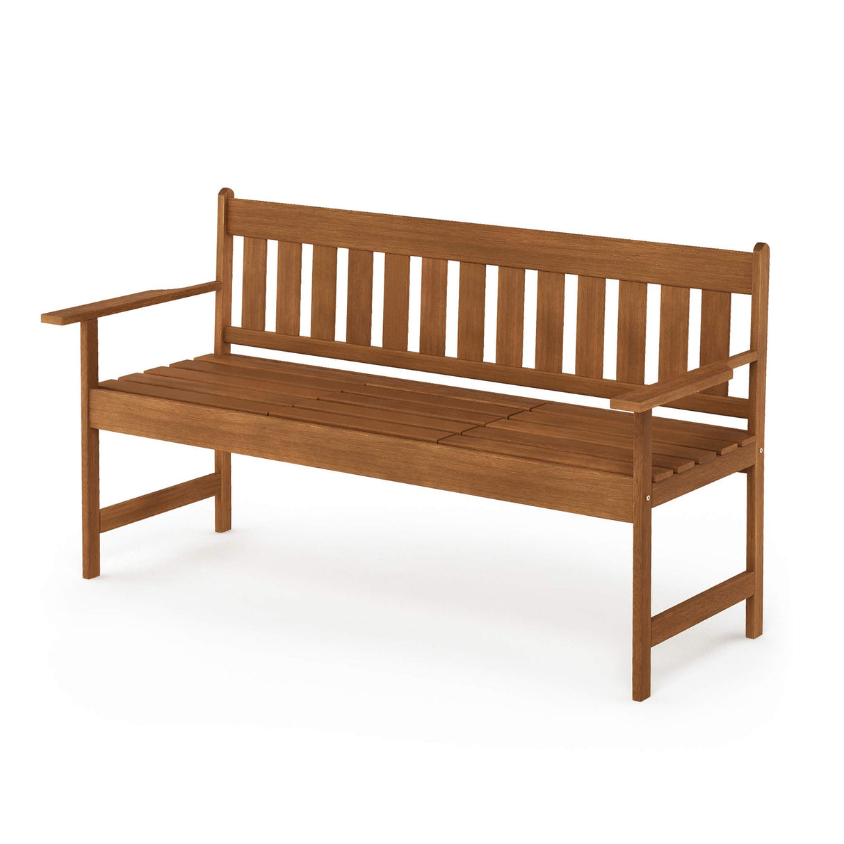 FG19341 Tioman Outdoor Hardwood Occasional Bench, Natural