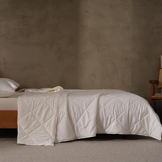 Warm Weight Wool Comforter for Winter - 100% Australian Wool Filling