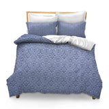 3PCS Comforter Cover Set with 2 Pillow Shams Lightweight Full Ornament Model Repeatability Periodic Abstract Closeup Drawing Figurative Element Background Fill Tile Plane Bedspread Room Decor for Kids