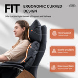 Ergonomic Office Chair with Footrest Electric Reclining Office Chair Big and Tall Executive