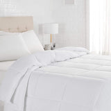 White Down Alternative Comforter and Duvet Insert with Corner Tabs (Full/Queen, Light)