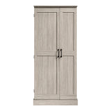 Miscellaneous Swing Out Door Storage pantry cabinets, L: 32.17" x W: 17.13" x H: 72.09"