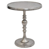 Romina Accent Table, Small, Nickel