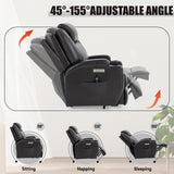 Lift Chair with Massage and Heating Function, Power Lift Recliner Chair