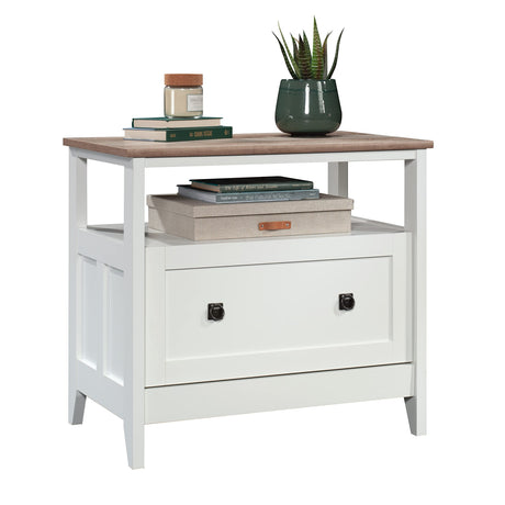 August Hill Lateral File, L: 19.53" x W: 32.28" x H: 29.25", Soft White Finish