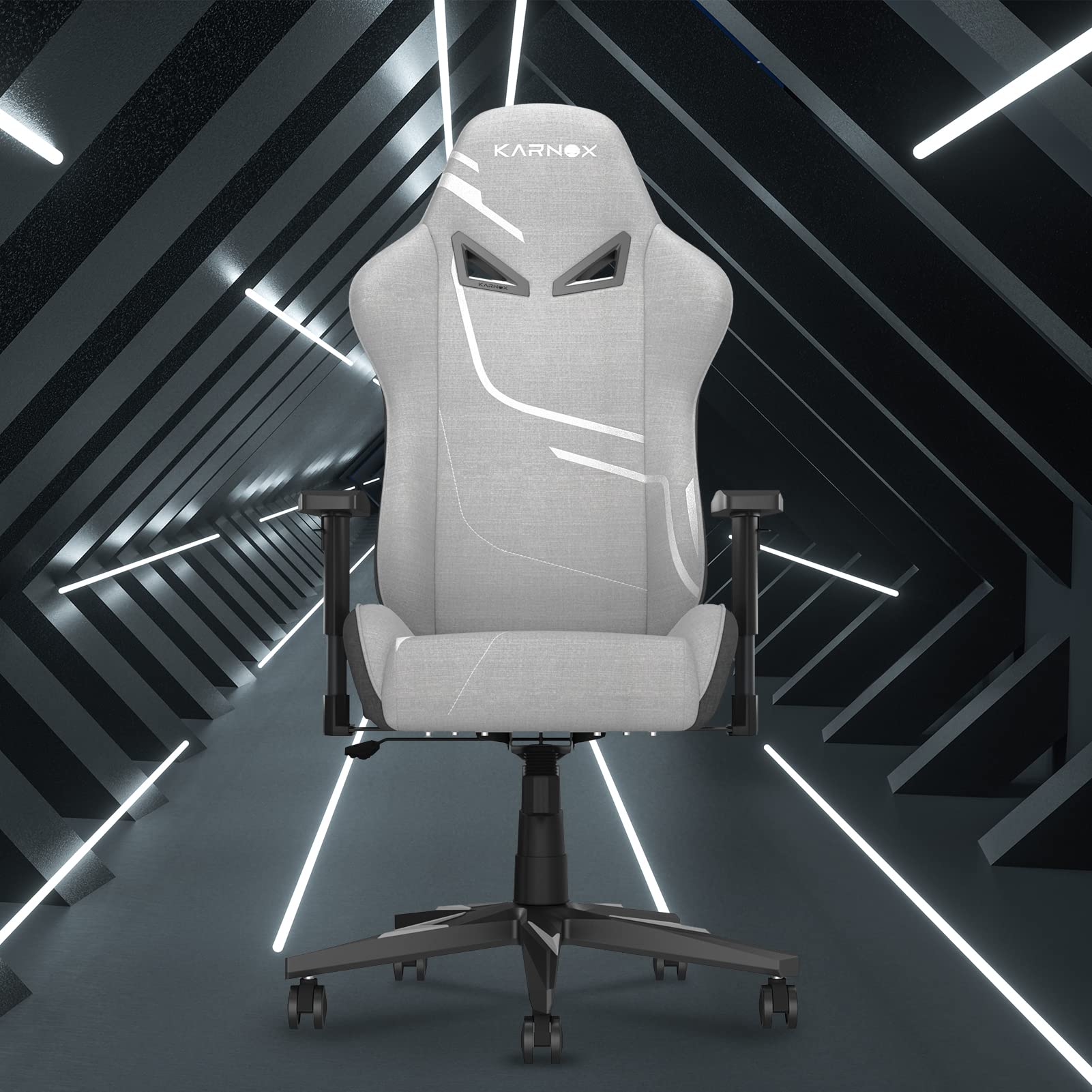 Ergonomic Gaming Chair with Lumbar Support - Adjustable Reclining Office Chair