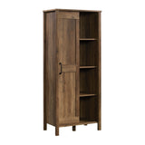 Miscellaneous Sliding Door Storage Pantry cabinets, L: 27.09" x W: 15.39" x H: 62.99",