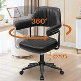 Swivel Office Chair with Adjustable Height - Ergonomic Desk Chair for Home Office