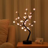 36 LED Cherry Blossom Sparkly Fairy Spirit Tree Lights, DIY Artificial Tree Battery/USB Oper