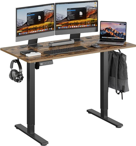 Height Adjustable Electric Standing Desk, 48 x 24 Inches Ergonomic Stand up Table