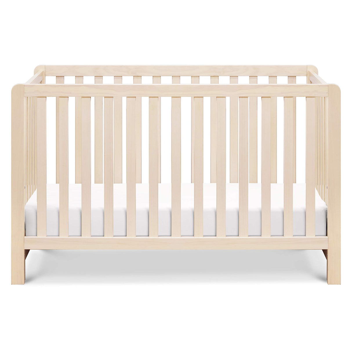 4-in-1 Low-Profile Convertible Crib in Washed Natural, Greenguard Gold