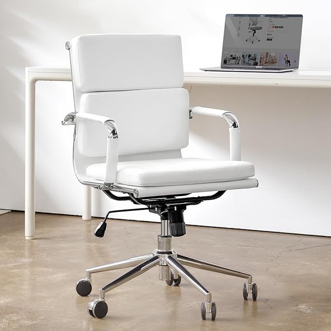 Office Desk Chair Ergonomic Executive Leather Modern Conference Task