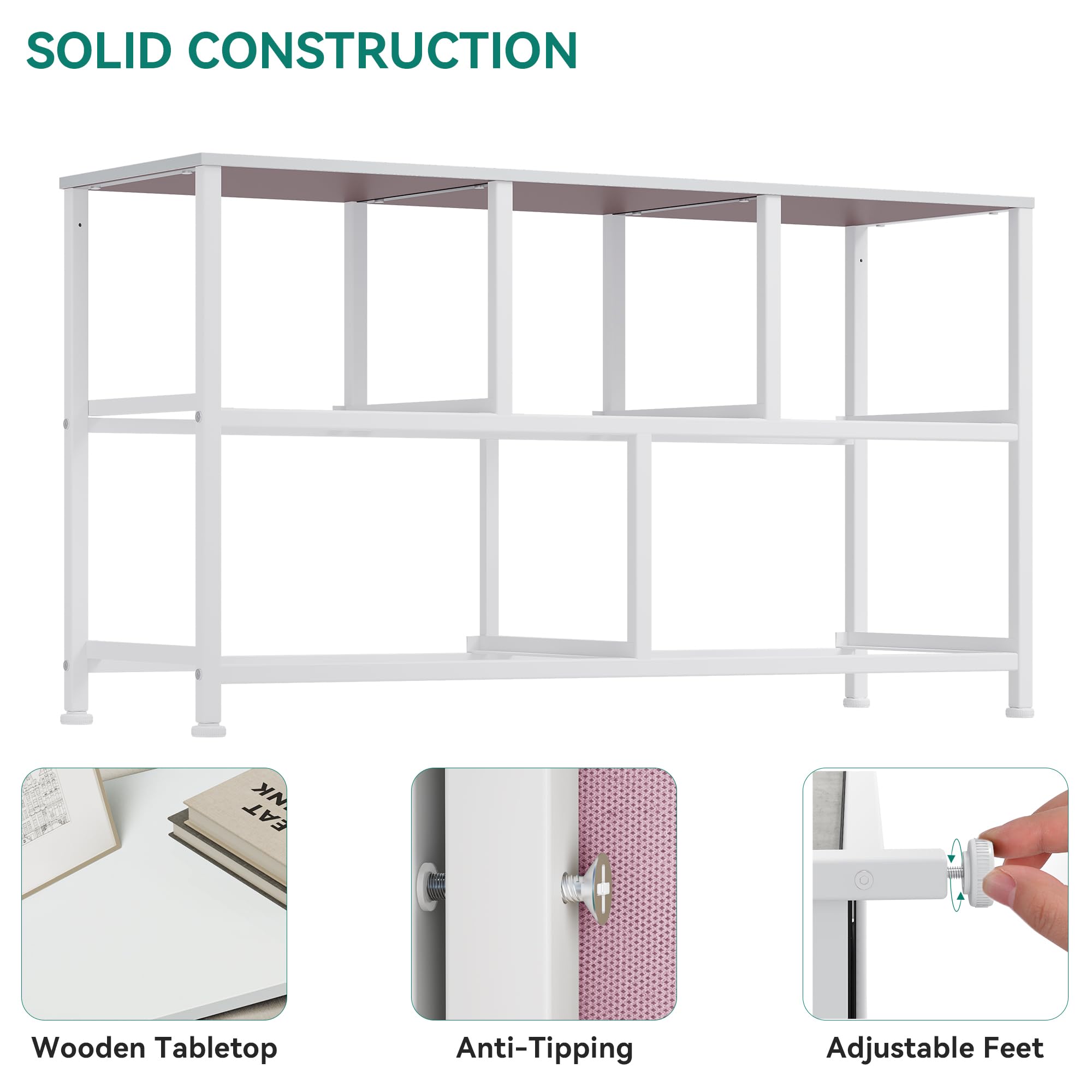 5 Drawer Dresser - Fabric Storage Tower, Organizer Unit for Bedroom