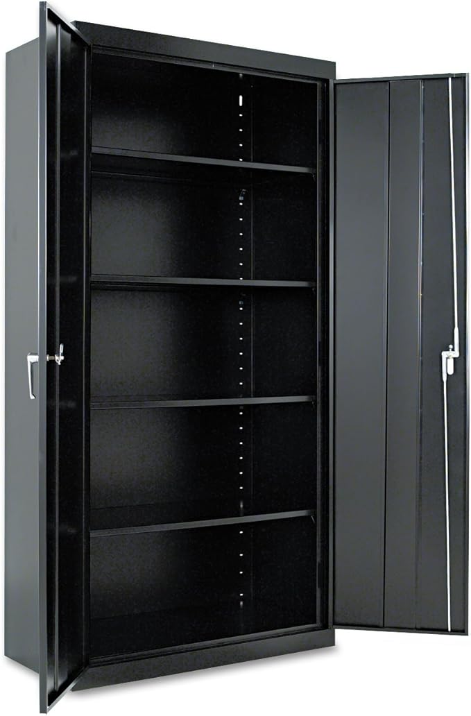 CM7218BK 36 in. x 18 in. x 72 in. Heavy-Duty Welded Storage Cabinet