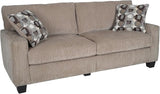 Palisades 78" Track Arm Sofa, Easy Care Polyester, Soft Pillow Back, Pocket Coil Seat Cushions, Removable Covers