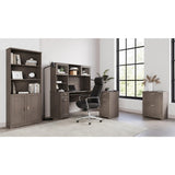 Magellan 59"W L-Shape Corner Computer Desk, Gray