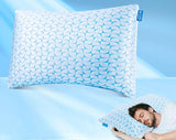 Firm Pillow Shredded Memory Foam Pillows King Size Set of 2