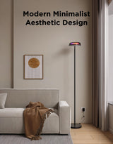 RGBIC Uplighter Floor Lamp with Matter Support - 1000lm LED Corner Light