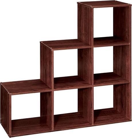 Cubeicals 8 Cube Storage Shelf Organizer Bookshelf Stackable, Vertical or Horizontal