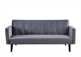 Container Furniture Direct Regal Modern Convertible Full Out Futon Sofa Compact Channel