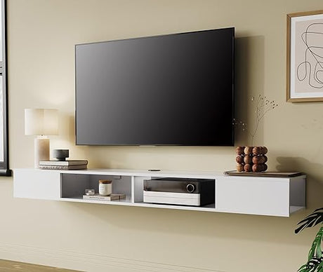 70 inch Floating TV Shelf for TVs Up to 75 inch, Floating TV Stand