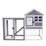 Rabbit Hutch Indoor Rabbit Cage Outdoor, Chicken Coop Bunny Cage