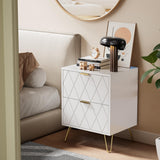 9 Drawer Dresser and Night stand Sets for Bedroom, Two Drawers Nightstand Set of 2