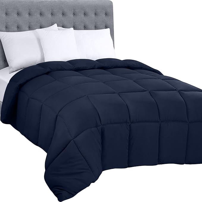 Bedding Comforter – All Season Comforter King Size – White Comforter King