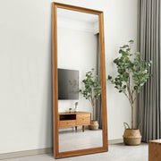 Full Length Mirror Wood Frame, Floor Mirror Full Body Mirror