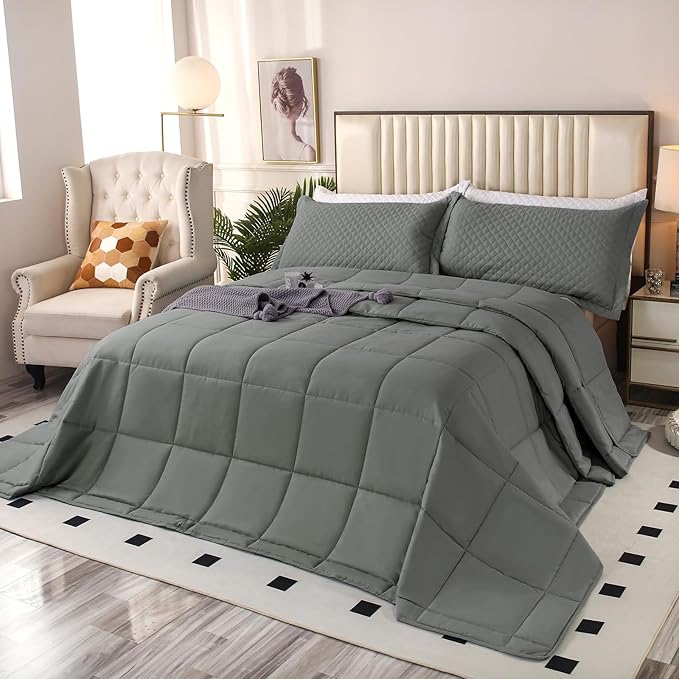 128x120 Oversized King Plus Comforter, Extra Large King Size