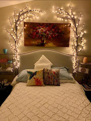2PCS Enchanted Willow Vine Light for Home Decor,Flexible DIY Lighted Branches