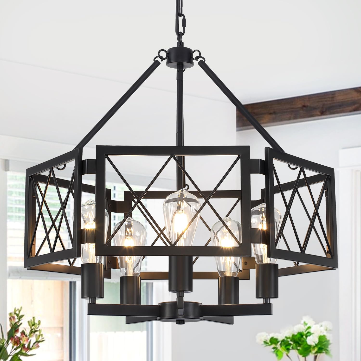 Modern Farmhouse Chandeliers Dining Room Light Fixtures