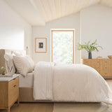 Boho Comforter Set King Size 7 Piece, Shabby Chic Tufted Comforter Set with Sheets